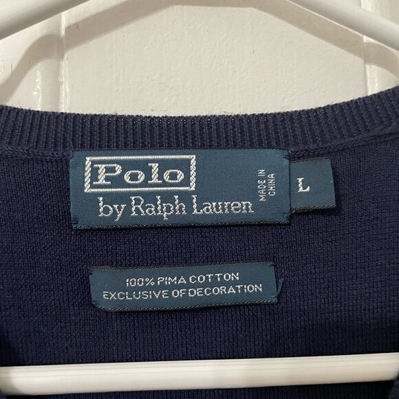 Polo Ralph Lauren v neck vest sweater - Picture 4 of 4